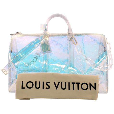 louis vuitton keepall bandouliere 50 prism|louis vuitton keepall 50 size.